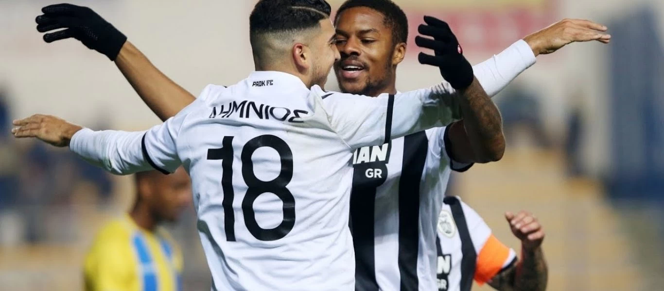 14η αγωνιστική πρωταθλήματος: «Αέρα» πέρασε ο ΠΑΟΚ από το Αγρίνιο 3 - 0 τον Παναιτωλικό